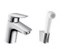 Смеситель Hansgrohe Logis 71290000 для раковины с гигиеническим душем